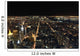 Downtown New York at Night Wall Mural
