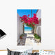Typical Greek Narrow Street Wall Decal