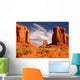 Framed Landscape Image of Monument Valley Wall Mural