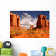 Framed Landscape Image of Monument Valley Wall Mural