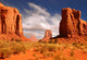 Framed Landscape Image of Monument Valley Wall Mural