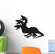 Greek Three-headed Hydra Dragon Wall Decal
