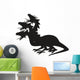 Greek Three-headed Hydra Dragon Wall Decal