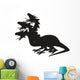 Greek Three-headed Hydra Dragon Wall Decal