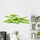 Small pile of green bean pods Wall Decal