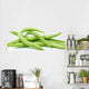 Small pile of green bean pods Wall Decal