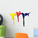 liquid paint drop Wall Decal