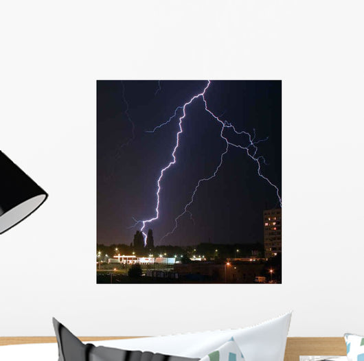 Lightning Wall Decal Design 4