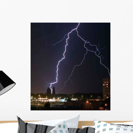 Lightning Wall Decal Design 4