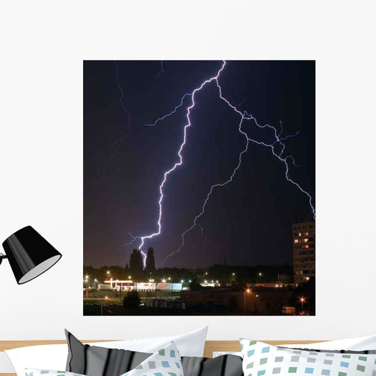 Lightning Wall Decal Design 4