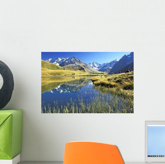 Lake Pontet-hautes Alpes Wall Decal
