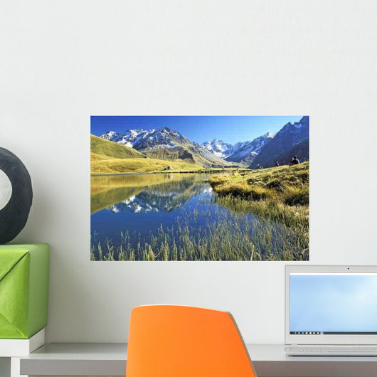 Lake Pontet-hautes Alpes Wall Decal