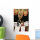 Traditional Breton Costume Embroidery Wall Mural