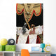 Traditional Breton Costume Embroidery Wall Mural