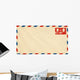 five cent airmail envelope Wall Mural