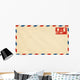 five cent airmail envelope Wall Mural