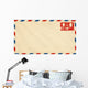 five cent airmail envelope Wall Mural