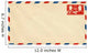 five cent airmail envelope Wall Mural