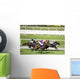 Horse Racing Wall Mural