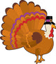 Thanksgiving Turkey Wall Decal