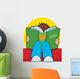 Child Reading Wall Decal