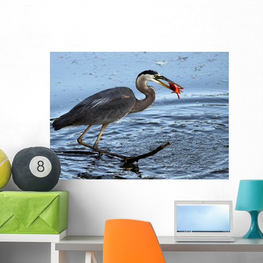 Great Catch Wall Mural