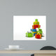 Colour Gift Boxes White Wall Decal