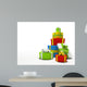 Colour Gift Boxes White Wall Decal