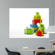 Colour Gift Boxes White Wall Decal