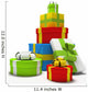 Colour Gift Boxes White Wall Decal