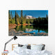 Mt Rainier Frozen Shore Wall Decal