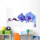 Blue Orchid Wall Decal