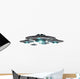 Fleet Ugo Spaceships Wall Decal Sticker Set