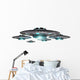 Fleet Ugo Spaceships Wall Decal Sticker Set