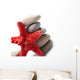 Starfish and Pebble Wall Decal