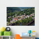 Aerial Town Harpers Ferry Wall Decal