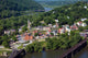 Aerial Town Harpers Ferry Wall Decal