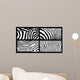 Zebra Wall Mural