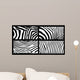 Zebra Wall Mural