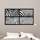 Zebra Wall Mural
