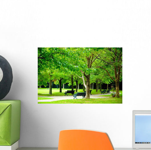 Fresh Green Park Wall Decal