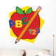 Abc Apple Wall Decal