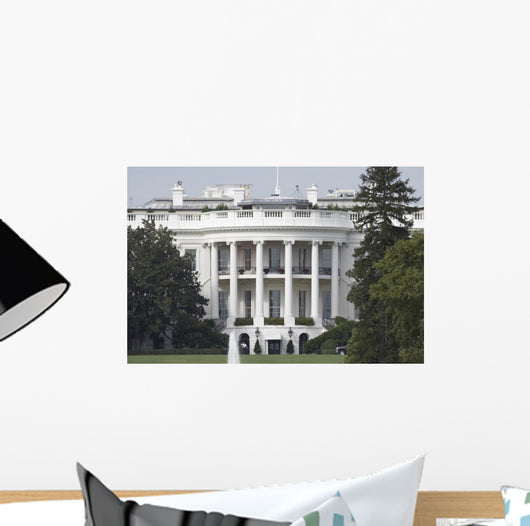 White House Washington Dc Wall Mural