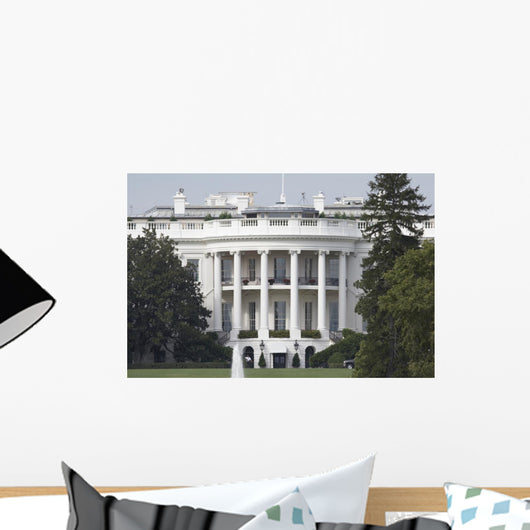 White House Washington Dc Wall Mural