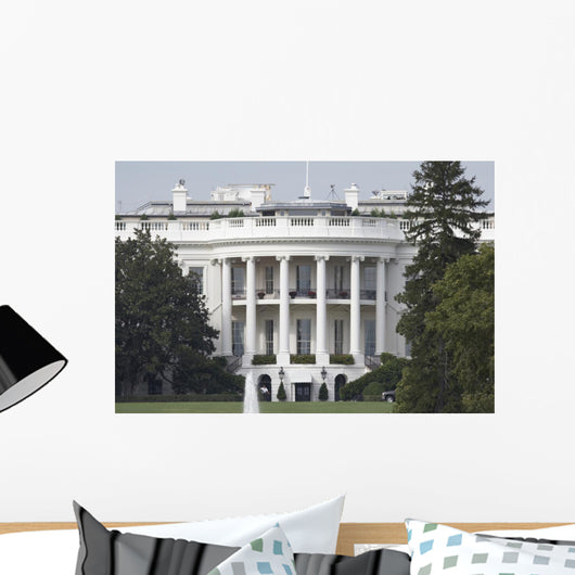 White House Washington Dc Wall Mural
