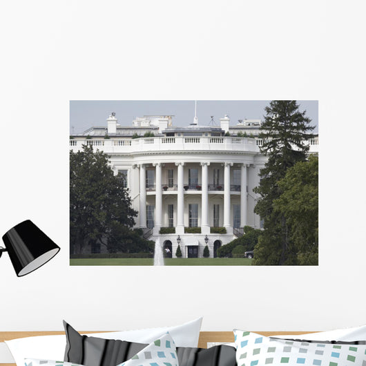 White House Washington Dc Wall Mural