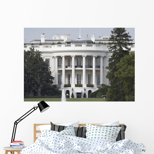 White House Washington Dc Wall Mural