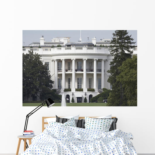 White House Washington Dc Wall Mural