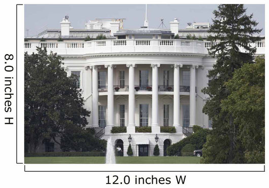White House Washington Dc Wall Mural