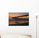 night at the hermosa pier Wall Mural